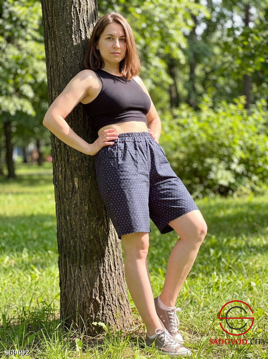 Шорты женские на резинке