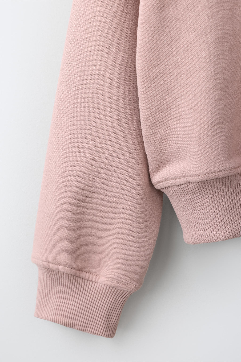 SUDADERA CAPUCHA PARCHE ESTRELLA / Rosa - Zara фото 5