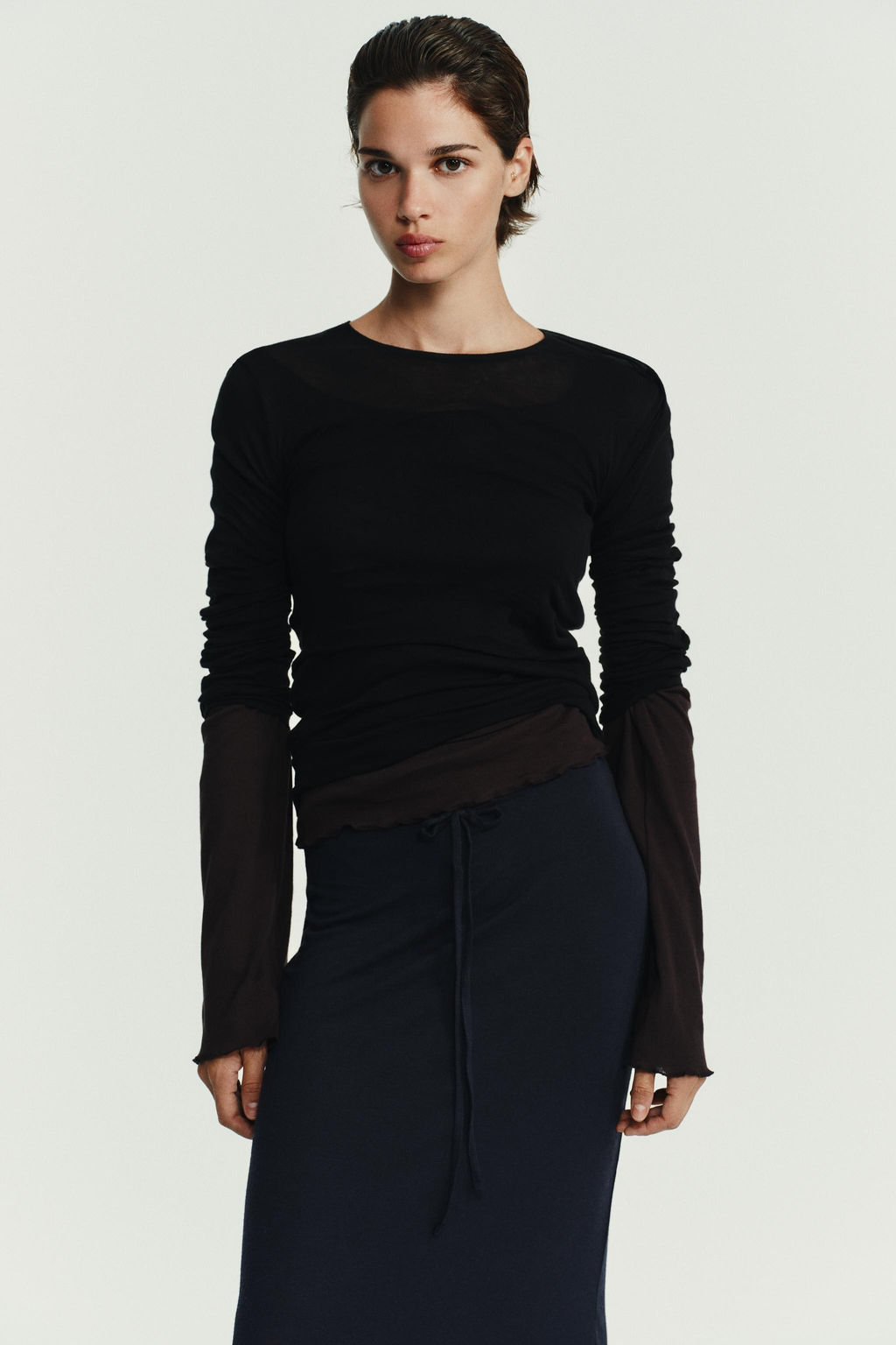 SOFT MODAL SKIRT - Zara фото 2