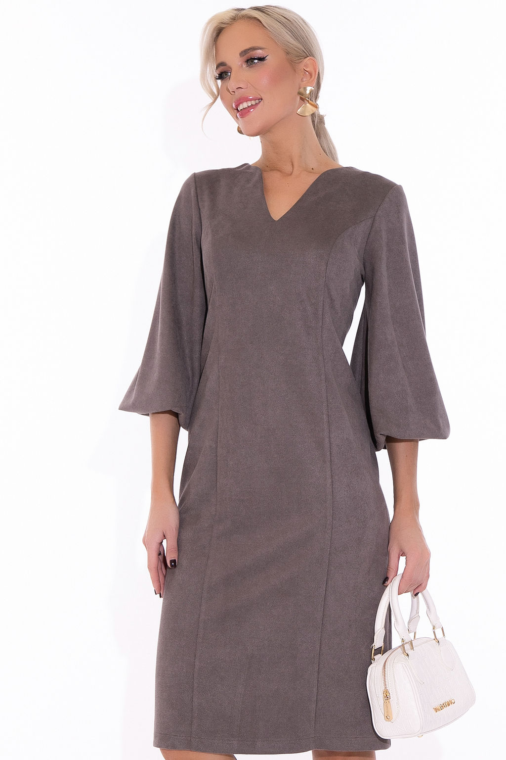 Платье Адажио (мокко) - Эльза фото 3