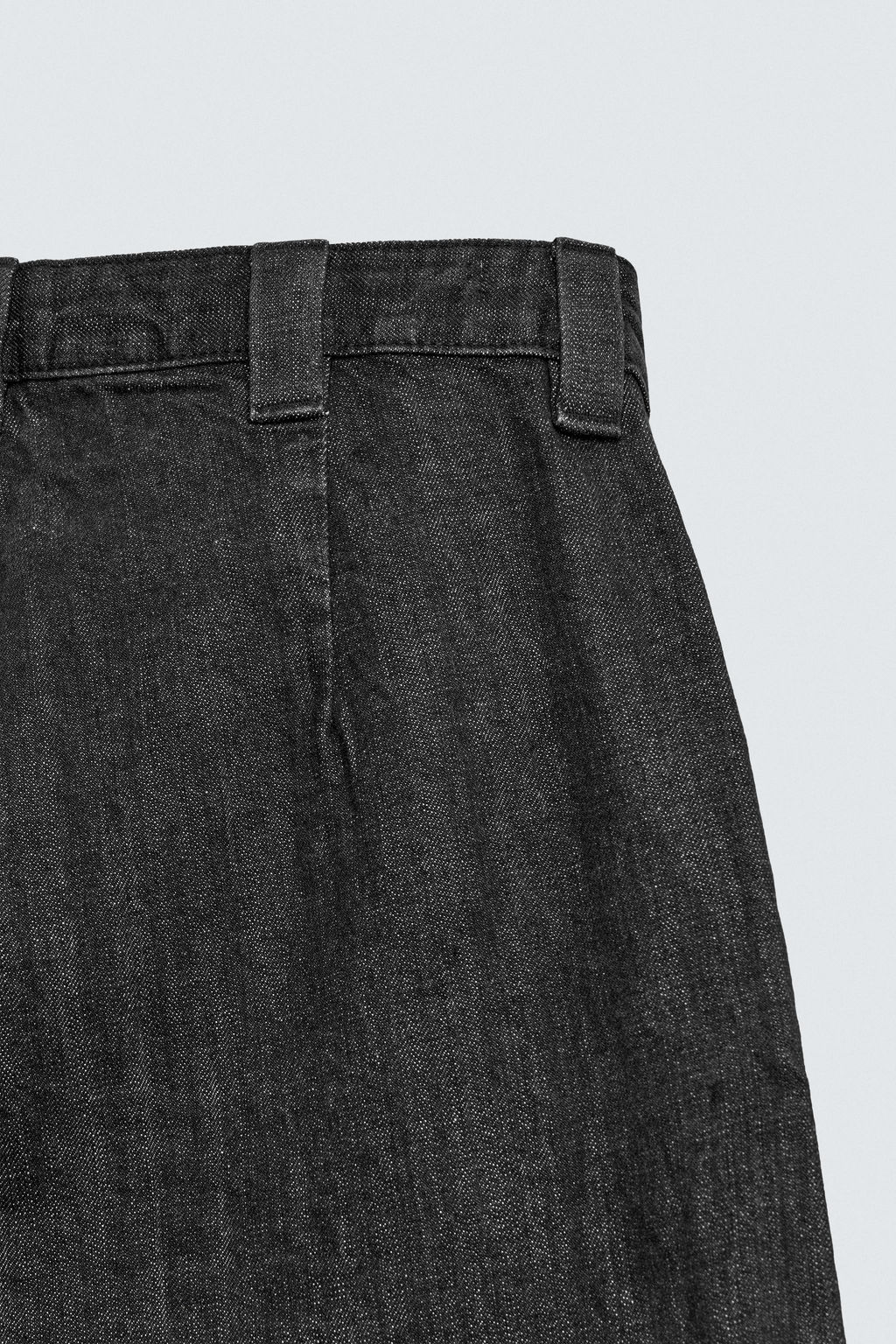 PANTAL?N CHINO DENIM BARREL FIT / Gris - Zara фото 11