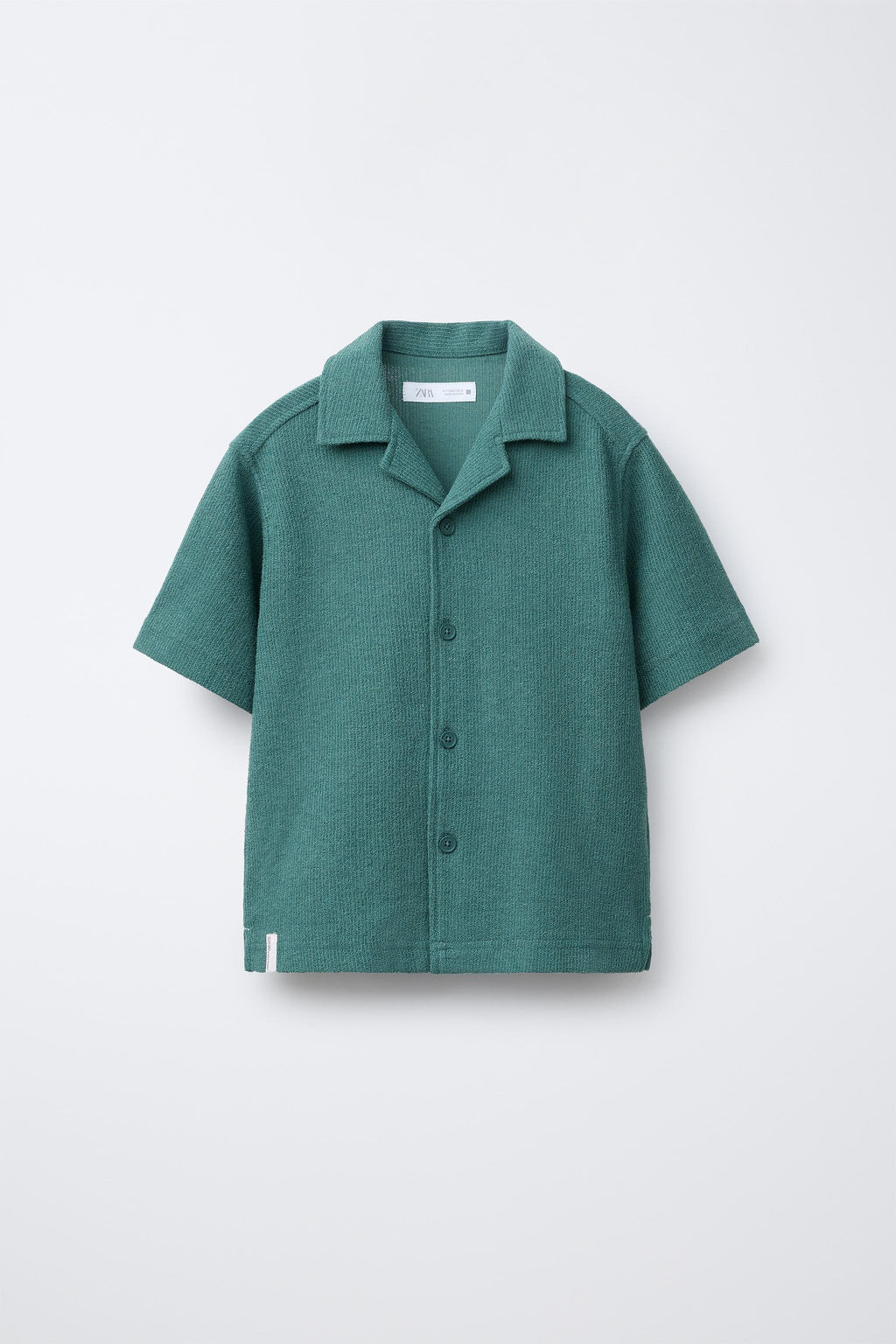 RUSTIC TOWELLING BOWLING SHIRT