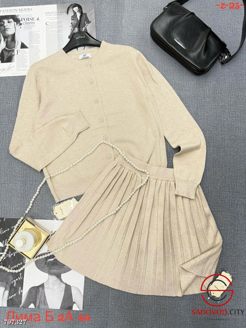 костюм женский кофта + юбка - Bruno фото 8