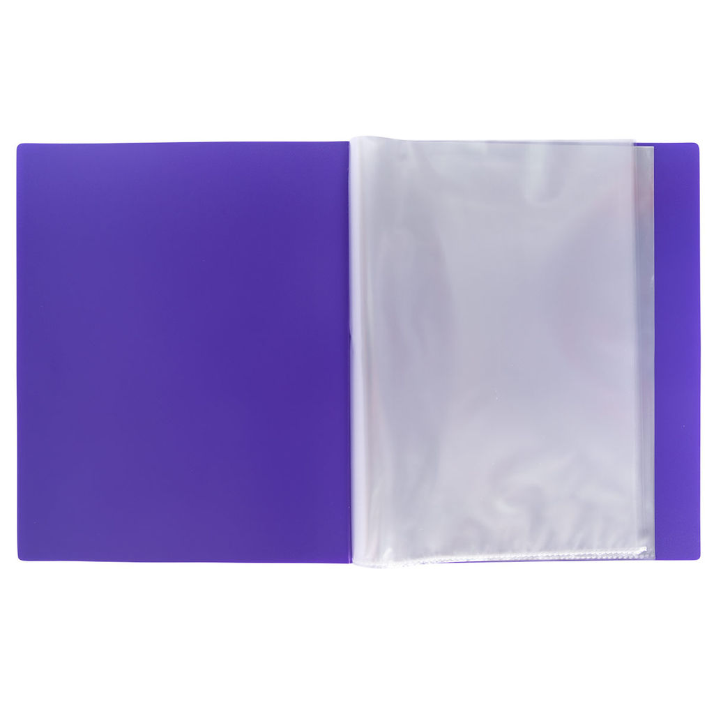 Лео Расти Папка-портфолио дошкольника с файлами 20л. A4 700 мкм 15 мм песок 1 шт. пурпурный LKP-011