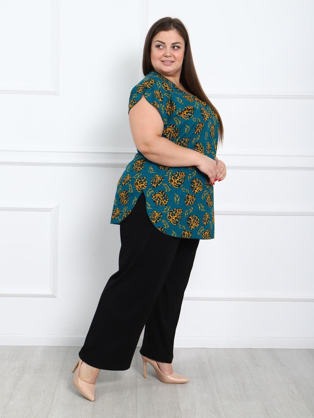 IV-CAPRIZ Этерни - туника бирюза  фото 3