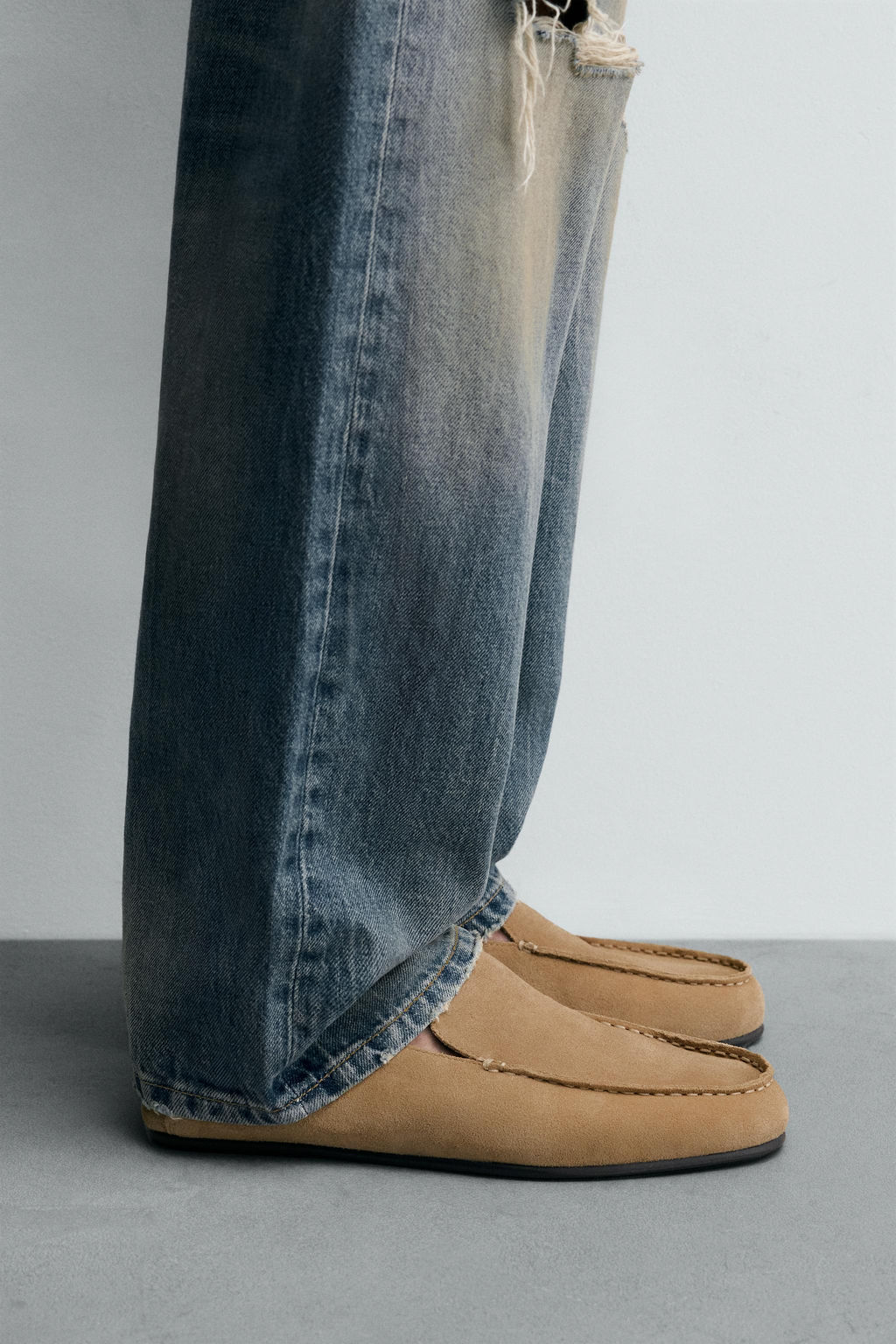 LEATHER LOAFERS - Zara фото 5