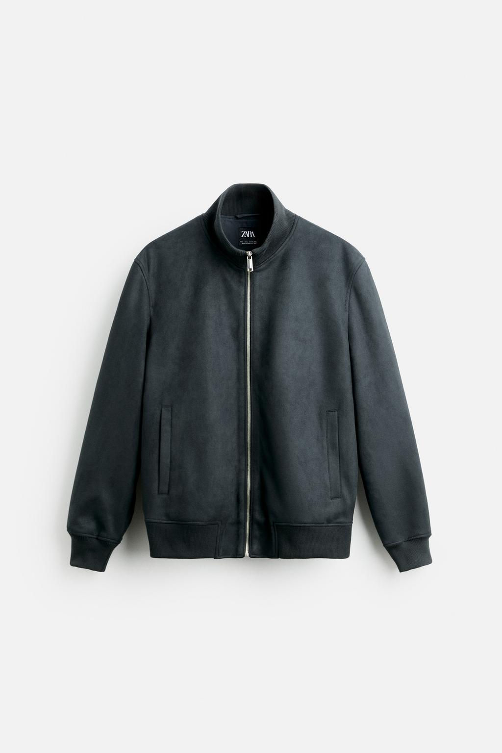 FAUX SUEDE JACKET - Zara фото 27