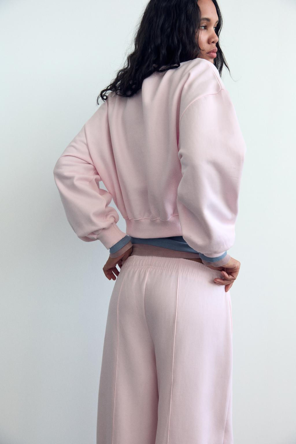 BASIC PLUSH SWEATSHIRT - Zara фото 10