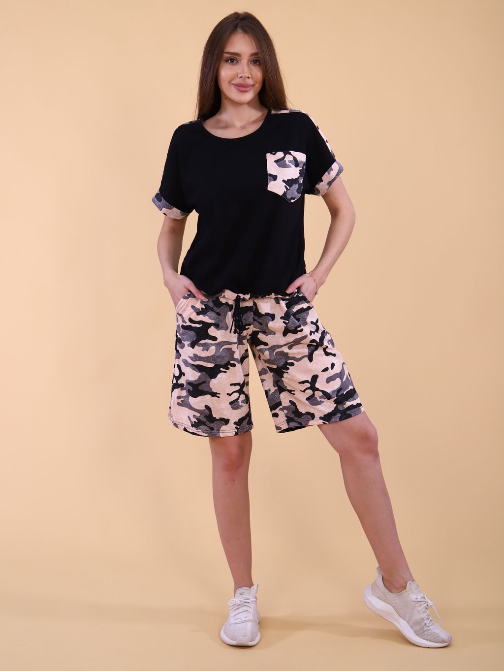 М367 Костюм Вояж(песочный) - Иванушка-трикотаж фото 11