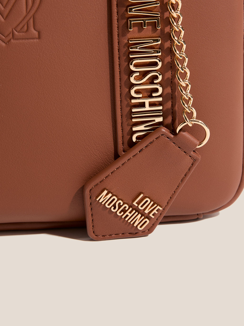 Женская сумка с ручками LOVE MOSCHINO PURE ESSENTIAL Артикул 4561269, коричневый  фото 2