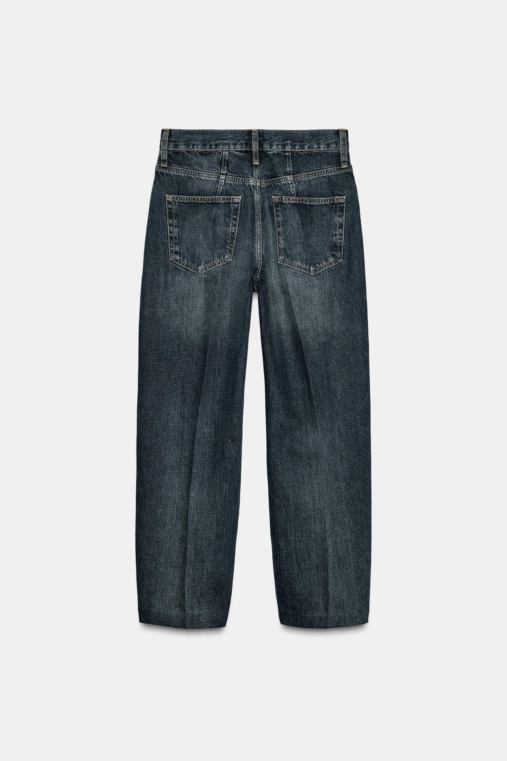 ZW COLLECTION MID-WAIST JEANS - Zara фото 3