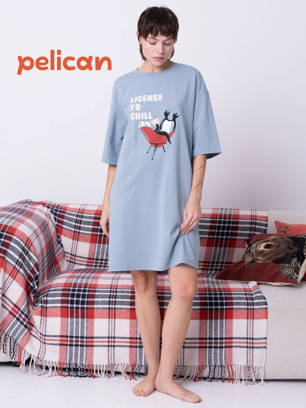 PELICAN, платье женское, Лед