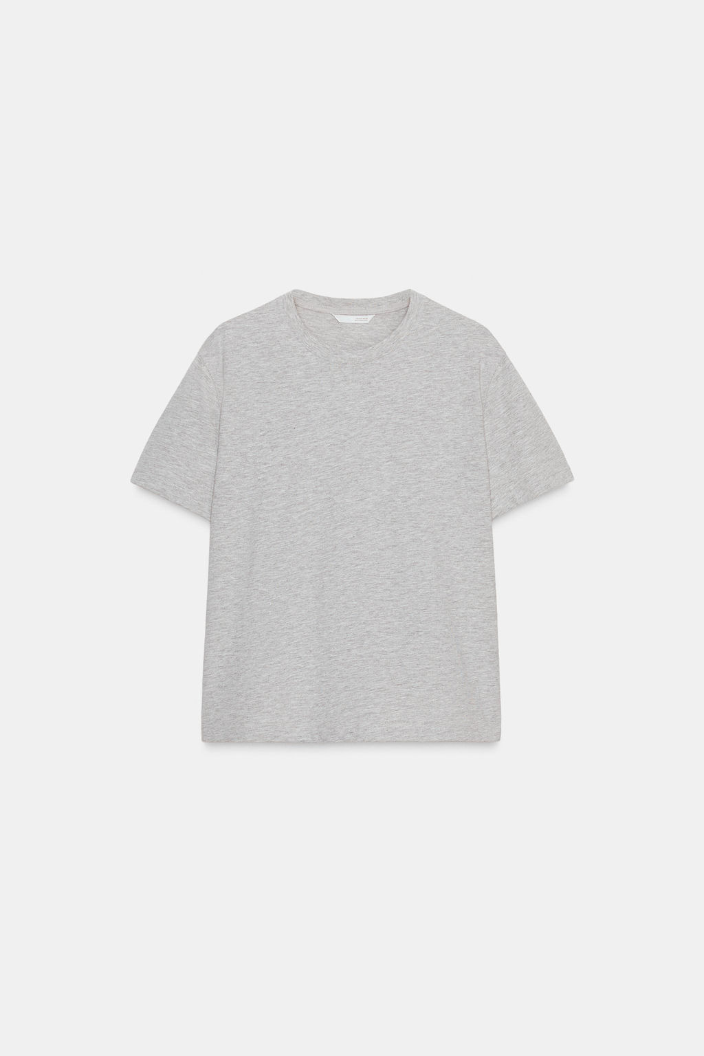 BASIC COTTON T-SHIRT - Zara фото 14