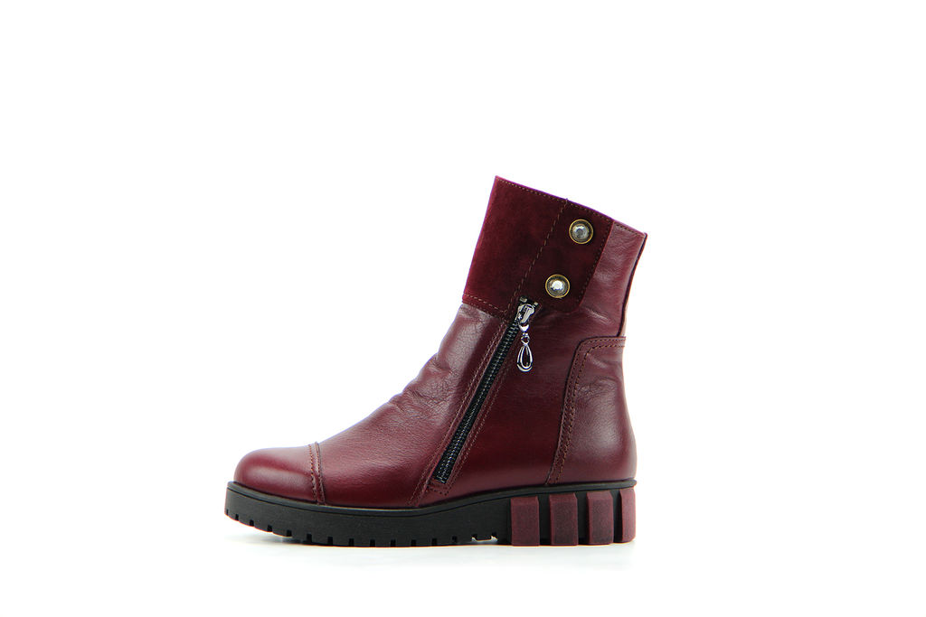 Ботинки 235.astra8b.bordo R