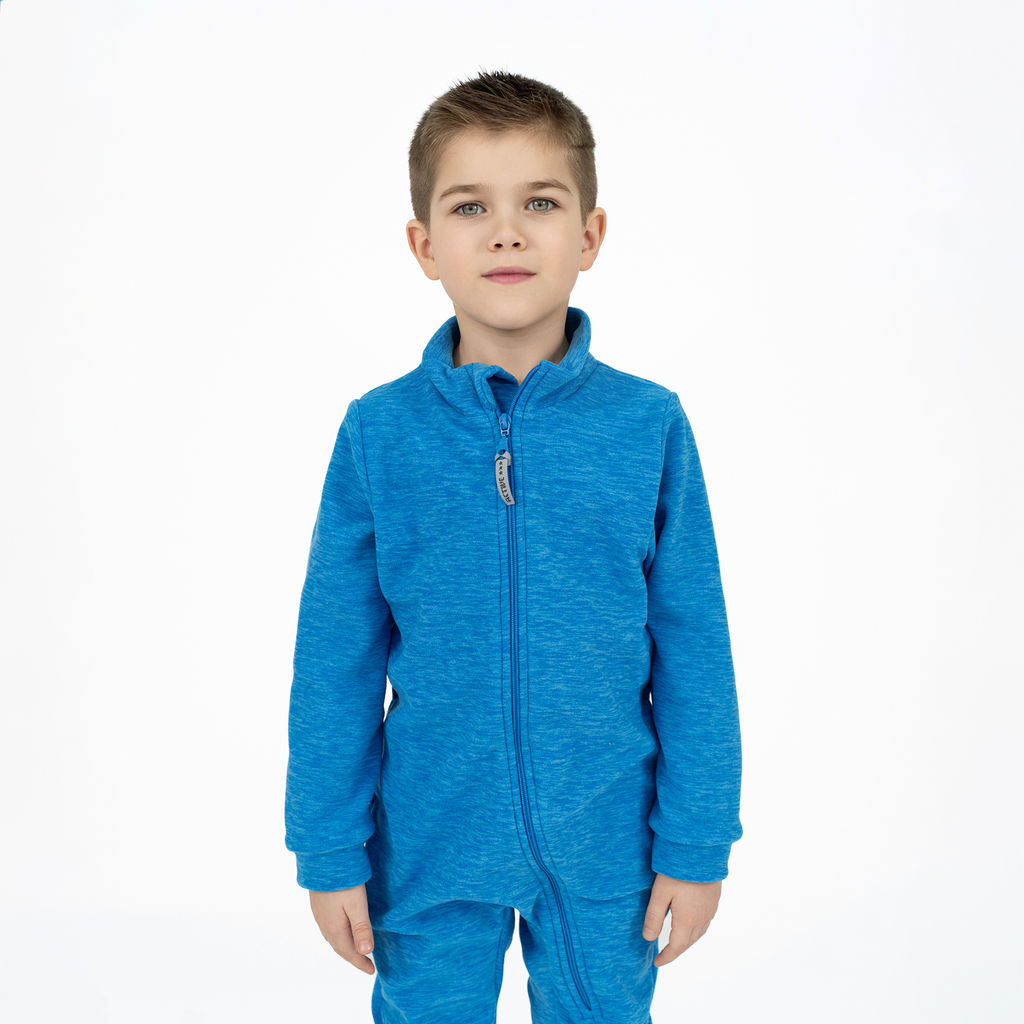 Комбинезон детский флисовый бирюза