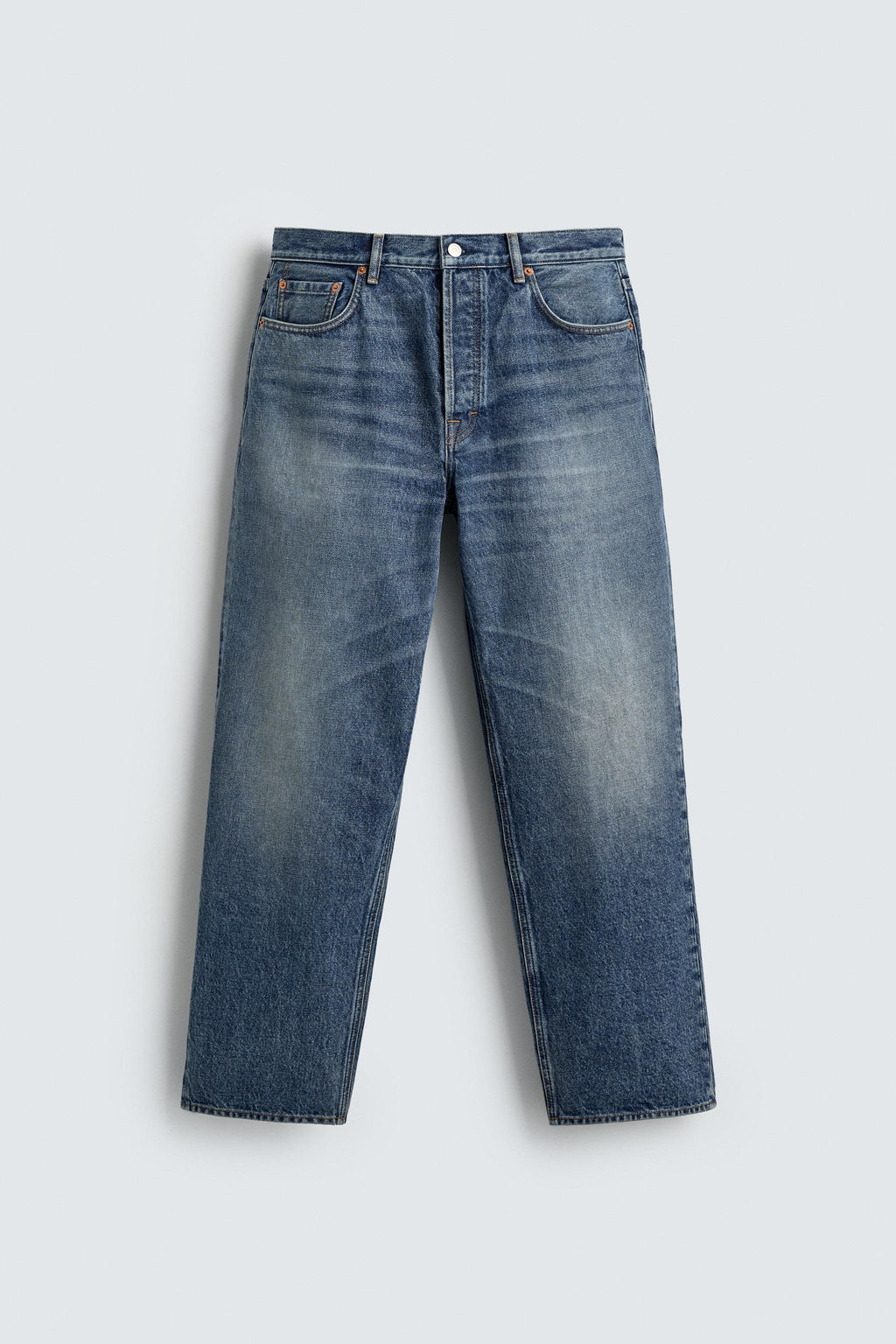 AARON LEVINE X ZARA RELAXED STRAIGHT-LEG JEANS фото 7