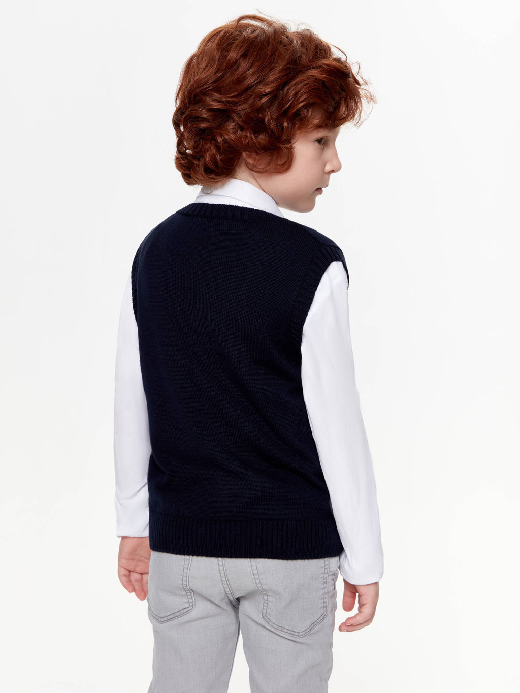 ESLI Жилет для мальчика 20С-127СП т.синий