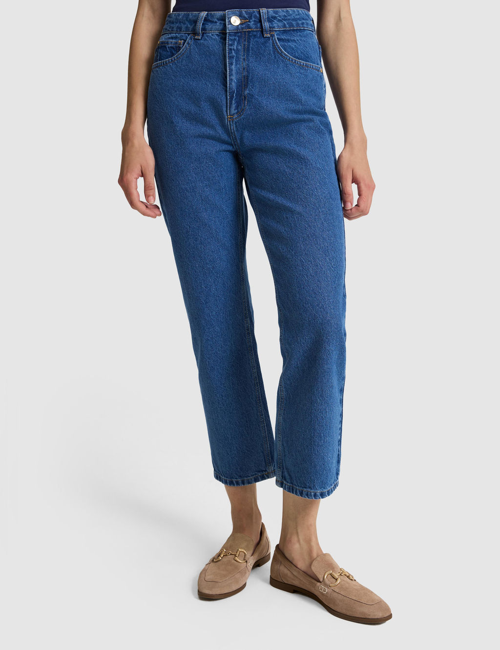 A__k Mavi Straight Fit Jean Pantolon