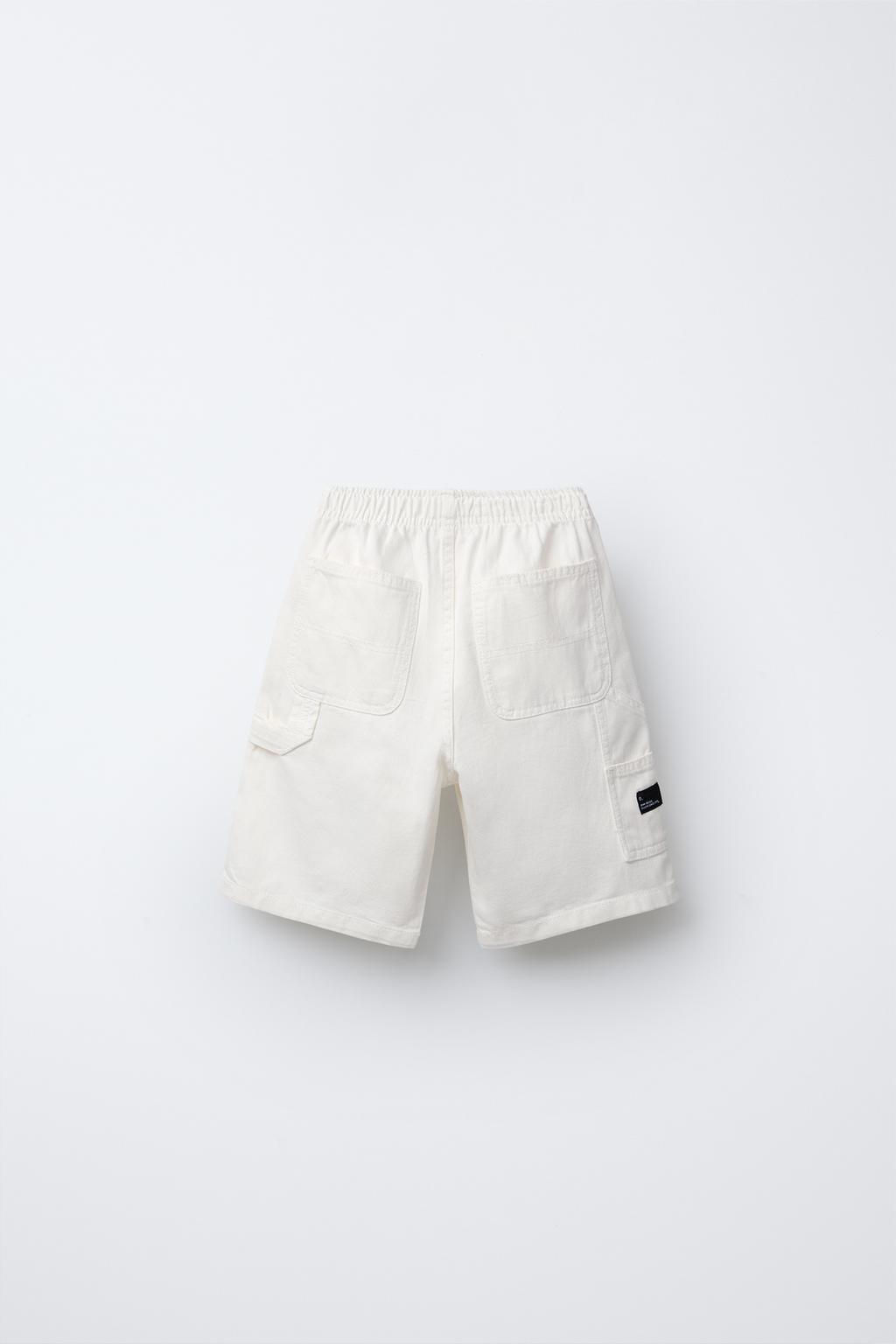 DENIM BERMUDAS WITH POCKETS - Zara фото 3