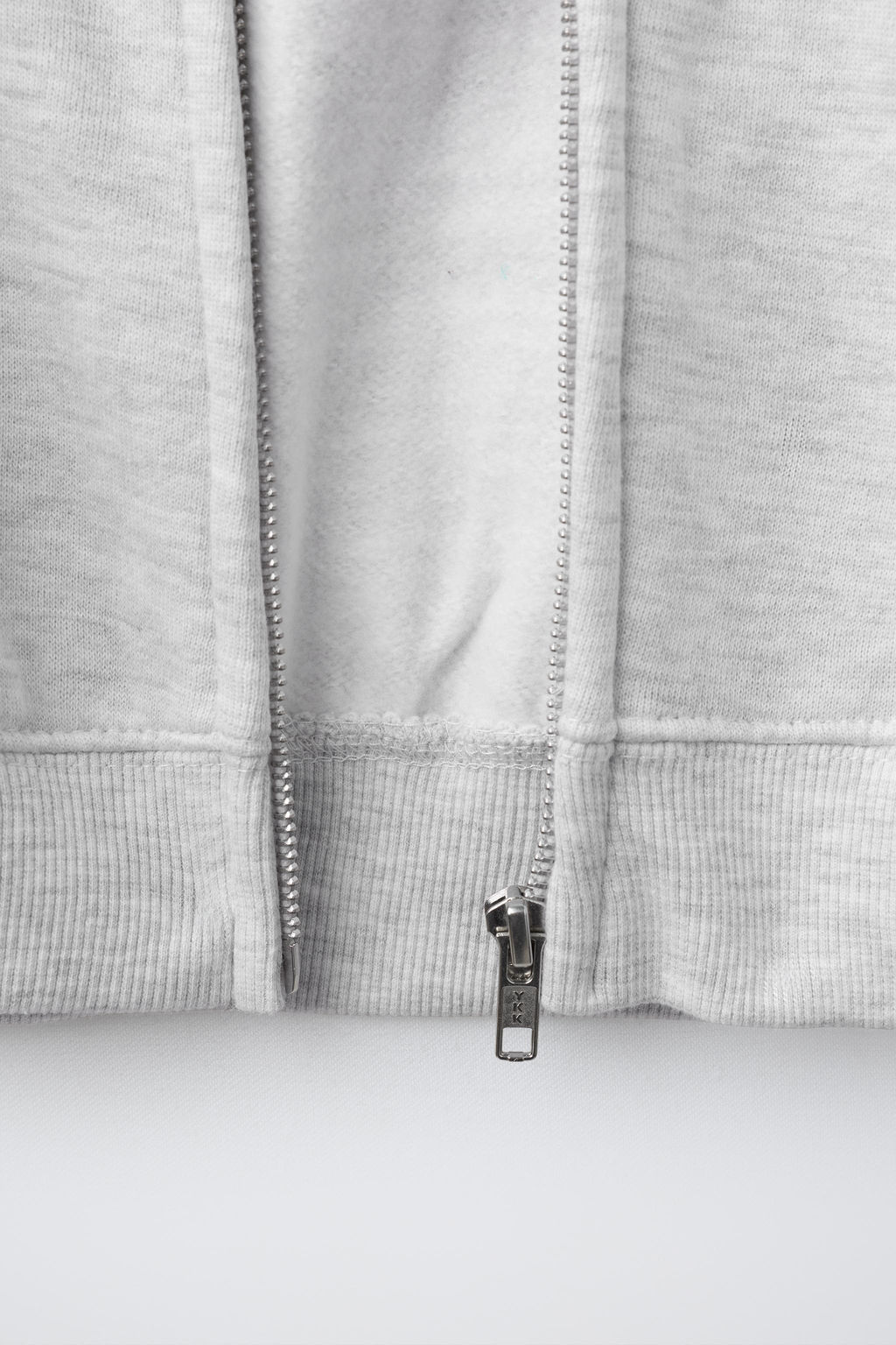 SUDADERA FELPA CREMALLERA / Gris vigor? - Zara фото 4