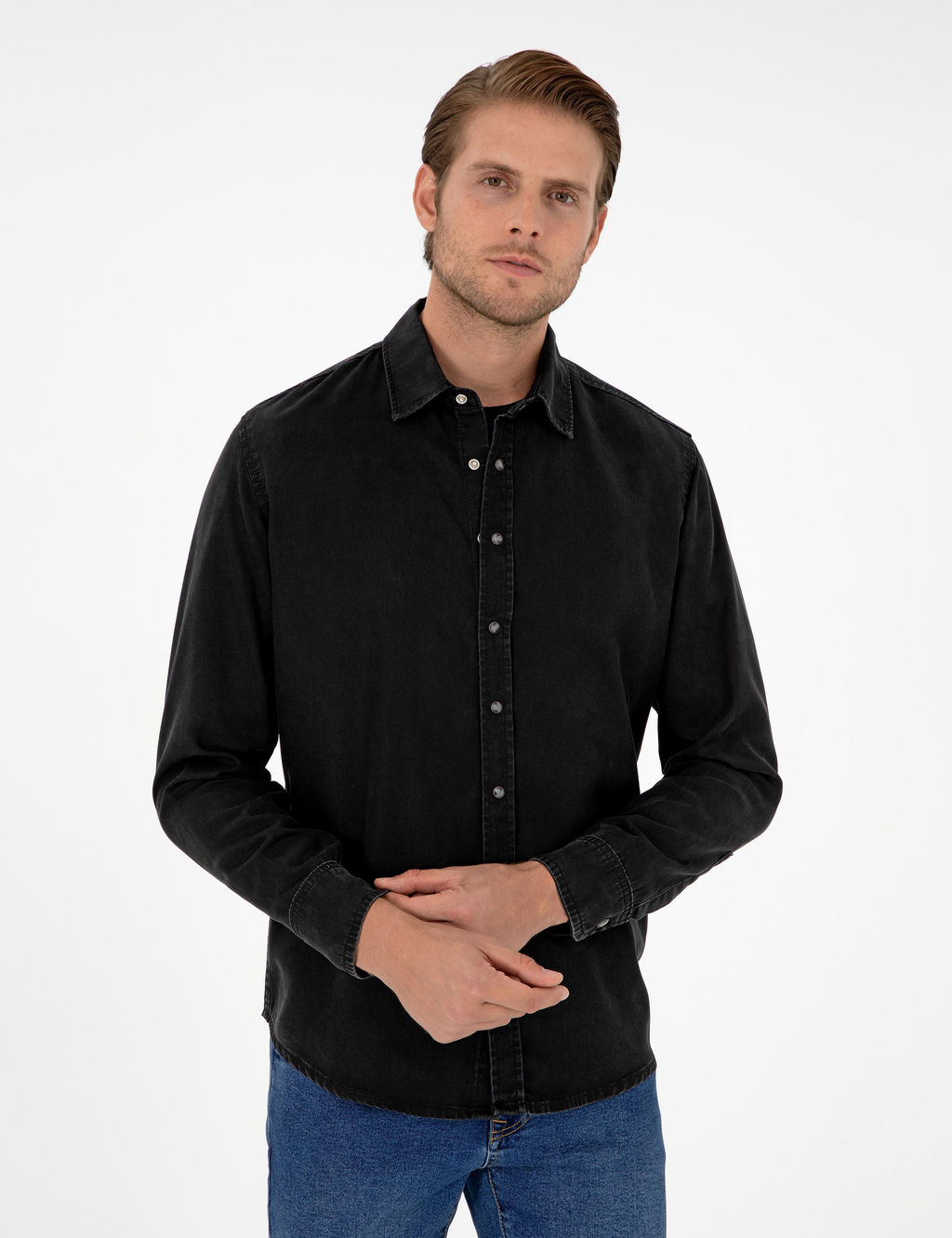Siyah Regular Fit Jean G_mlek - Pierre cardin фото 3