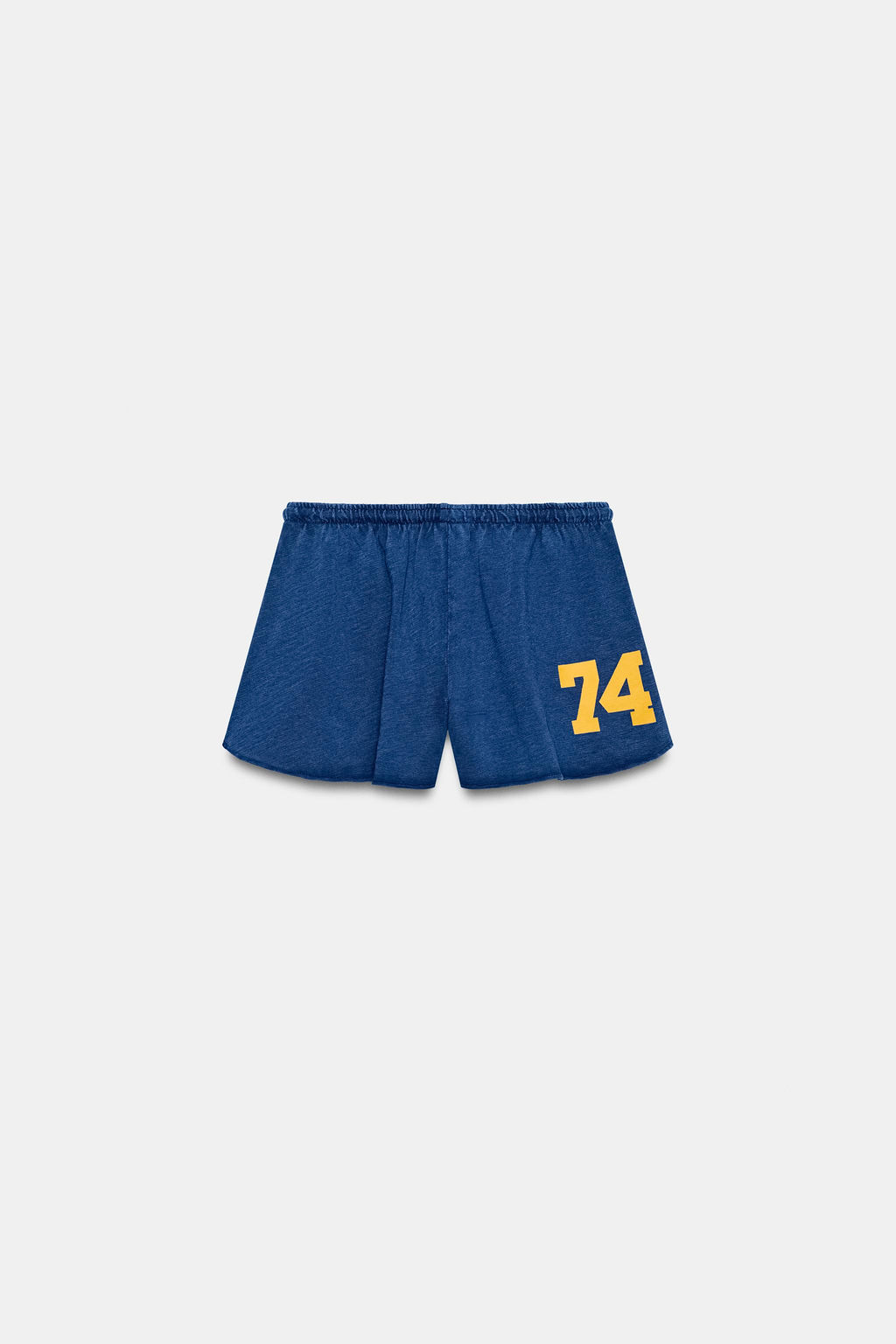 SHORTS FLAM? CORDONES / Azul - Zara фото 6