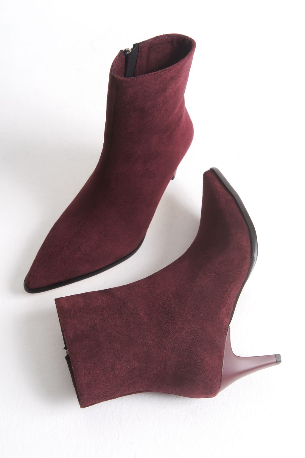 Taba Suet Sivri Burun Ince Topuklu Kad?n Bot 
TAKAW26BO00049 - Trendyolmilla фото 15