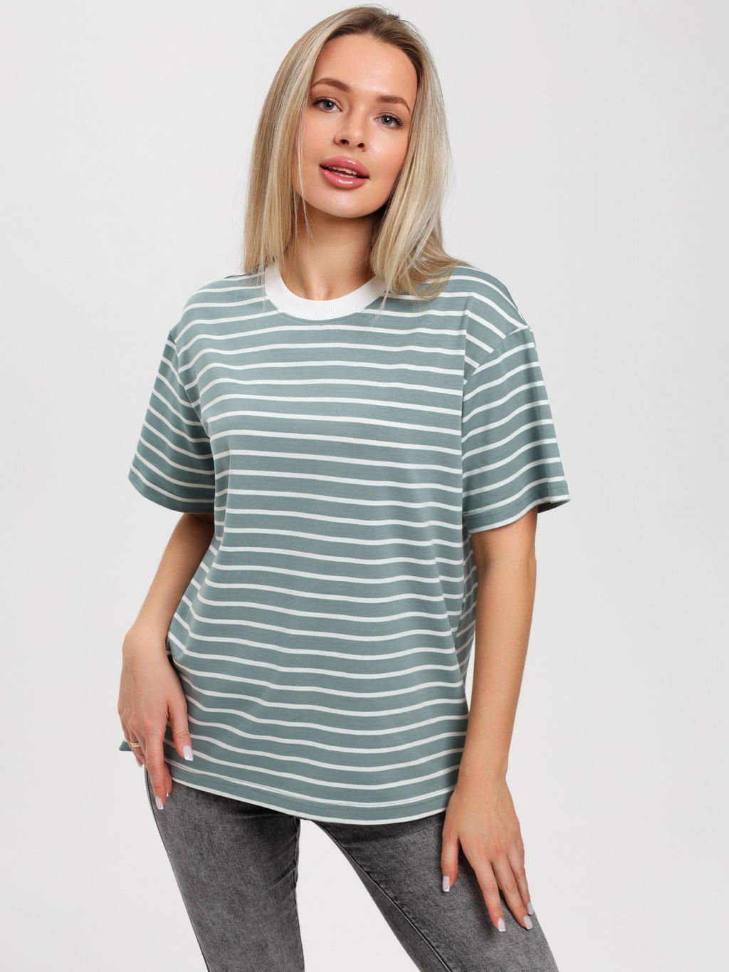 Футболка Брина-2 из хлопка с лайкрой VIOTEX - Виотекс фото 65