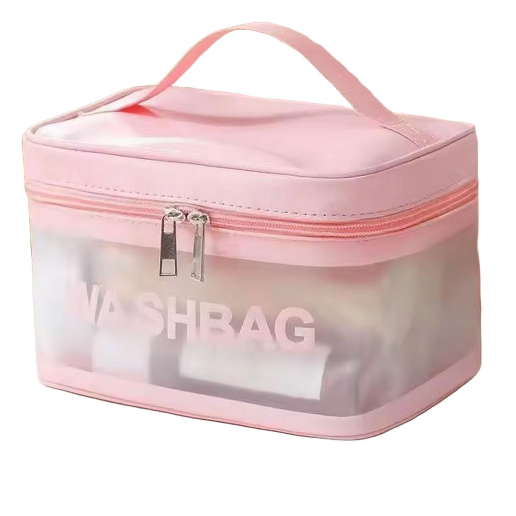 Kristaller Косметичка Washbag suitcase, розовый