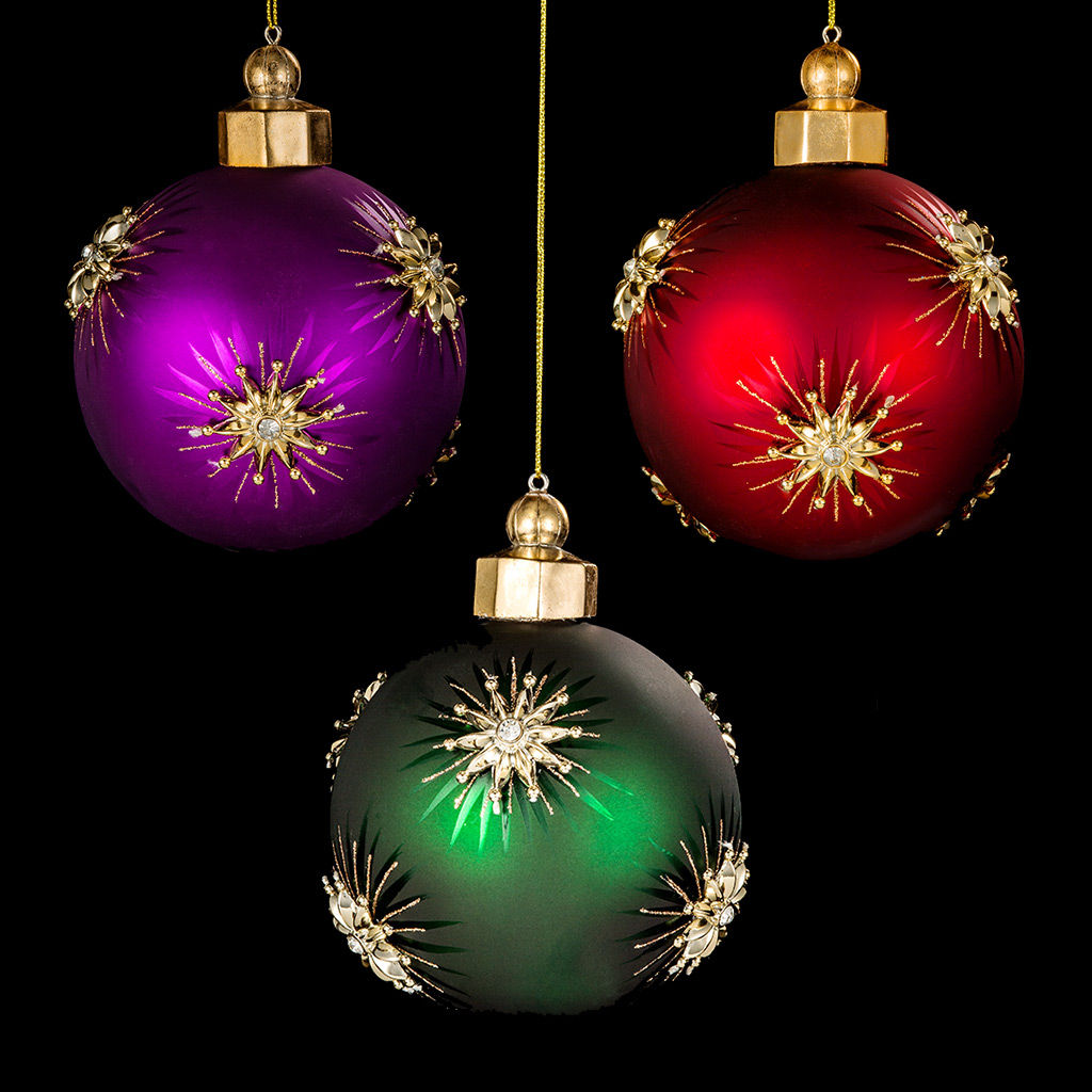 Цена за 1 шт. Шар ErichKrause Decor Изысканный флер 10см, стекло