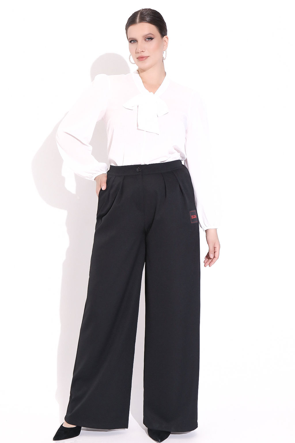 Брюки Верди (черный) - Эльза фото 5