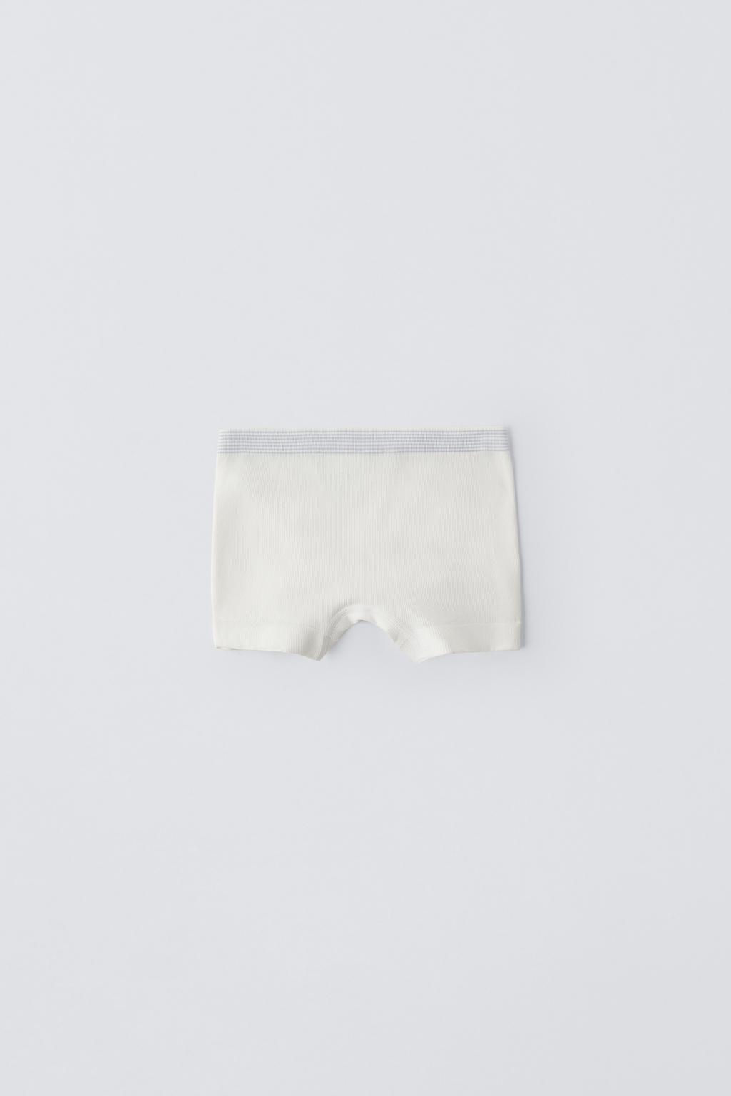 AGES 8-14/ THREE-PACK OF SEAMLESS STRIPED BOXERS - Zara фото 4