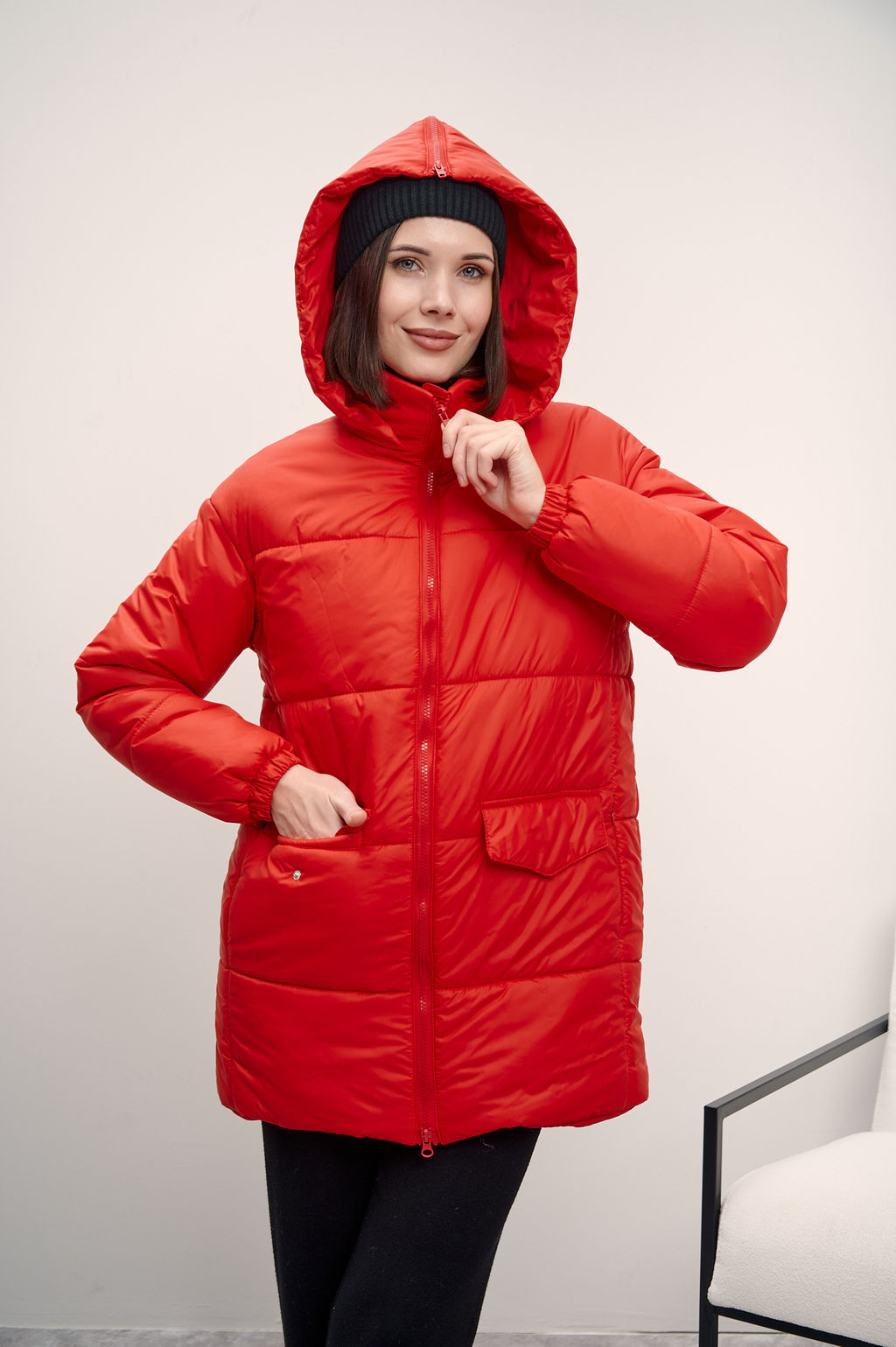 Куртка женская "Сноу" красный