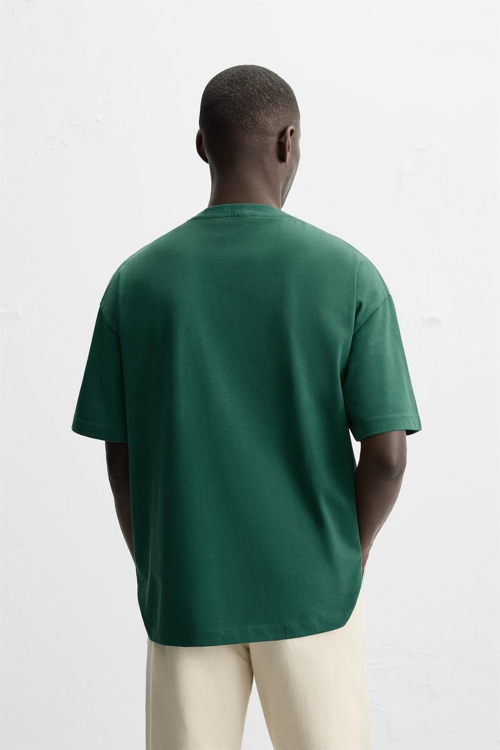 BASIC HEAVY WEIGHT T-SHIRT - Zara фото 59