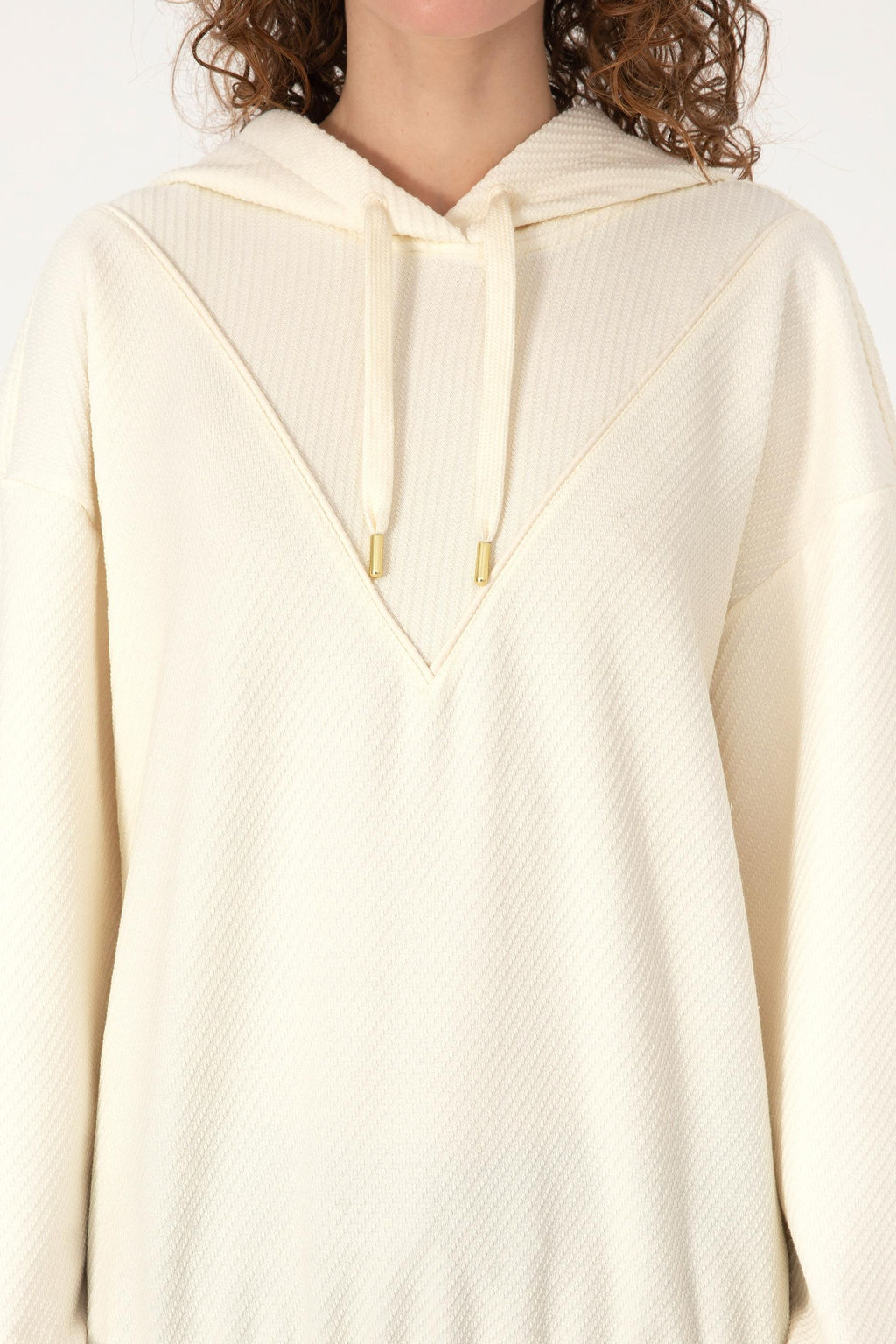 Kad_n Krem Sweatshirt - U.s. polo assn фото 6