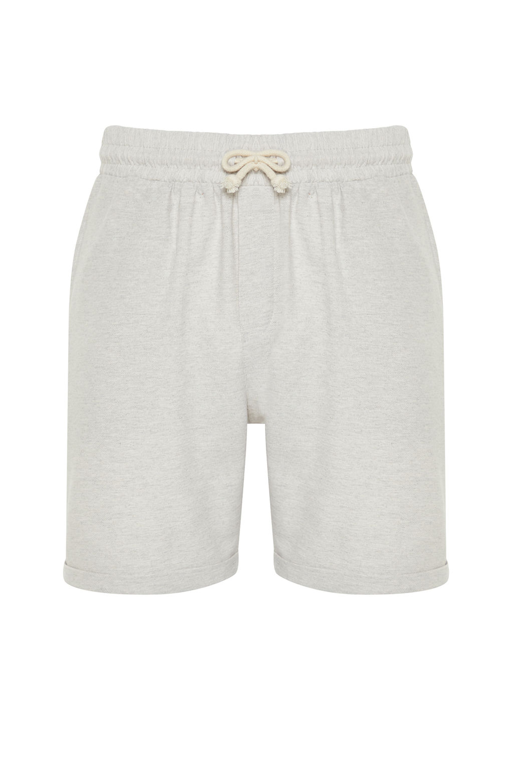 TRENDYOL MAN Vizon Regular Fit Lastik Belli Keten Gorunumlu K?sa Sort & Bermuda TMNSS22SR0020 - Trendyolmilla фото 7