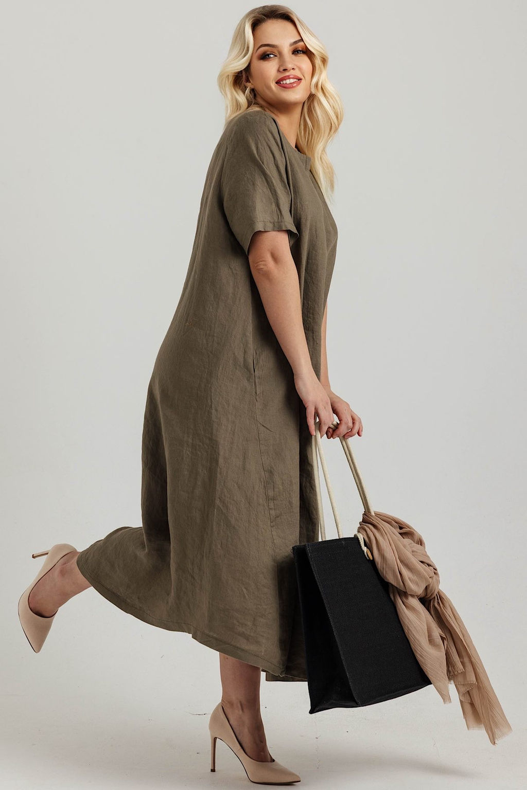 Платье 8808-6/03/Кофейный