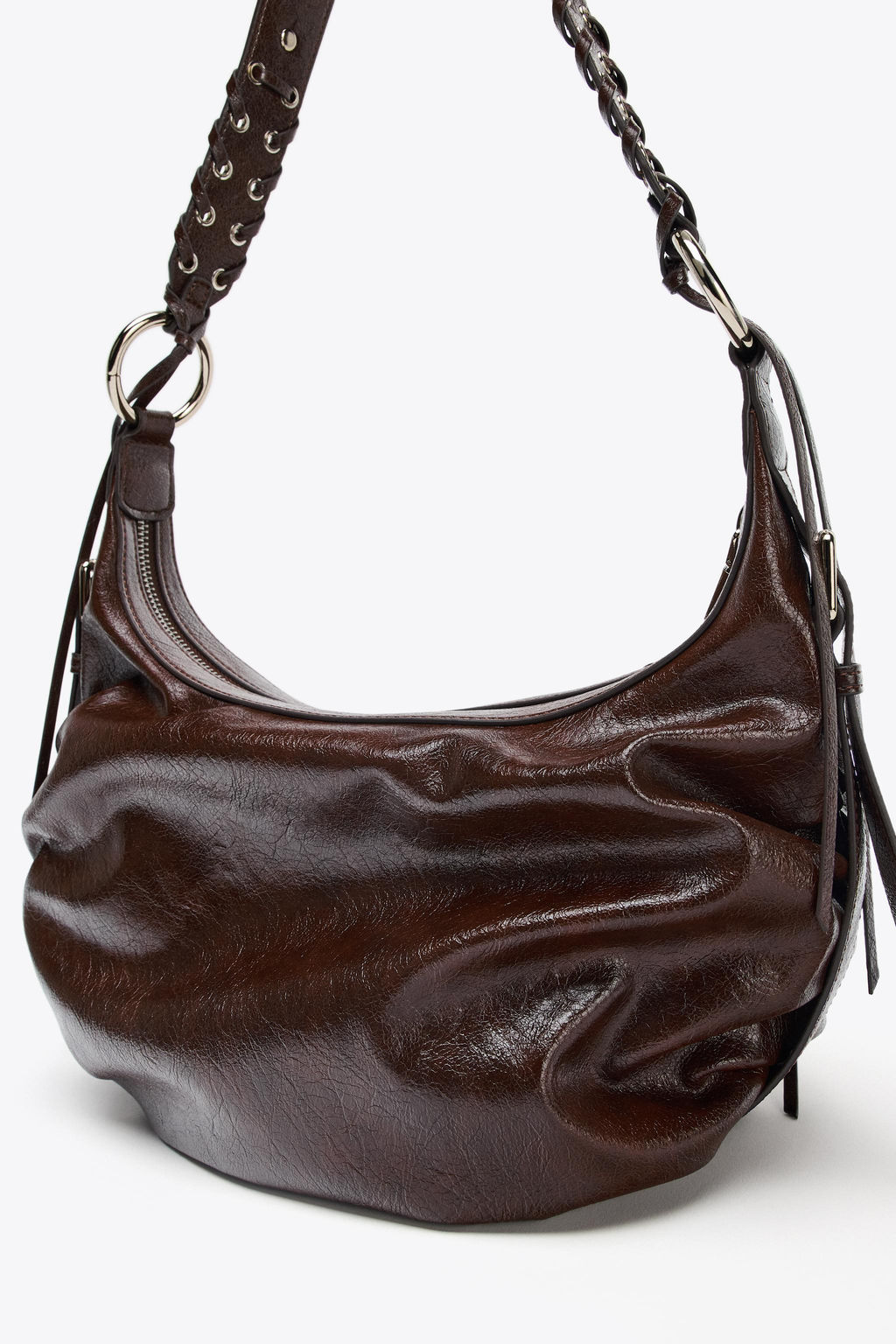 FRINGED SHOULDER BAG - Zara фото 5