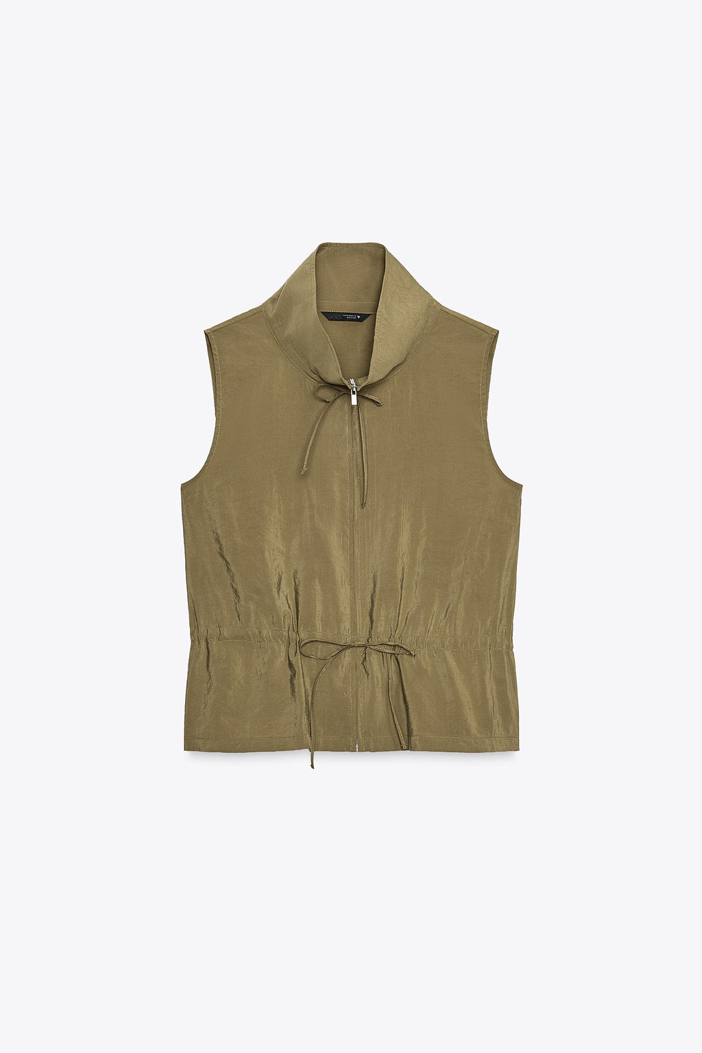 ADJUSTABLE FLOWING GILET - Zara фото 2