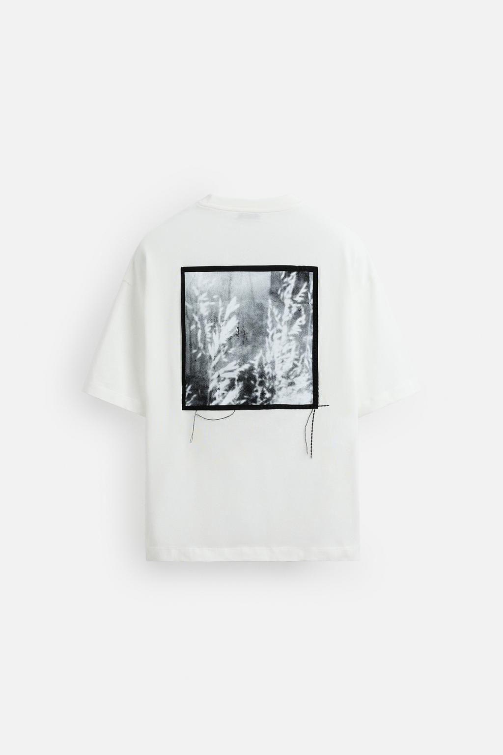 PHOTO PATCH T-SHIRT - Zara фото 9