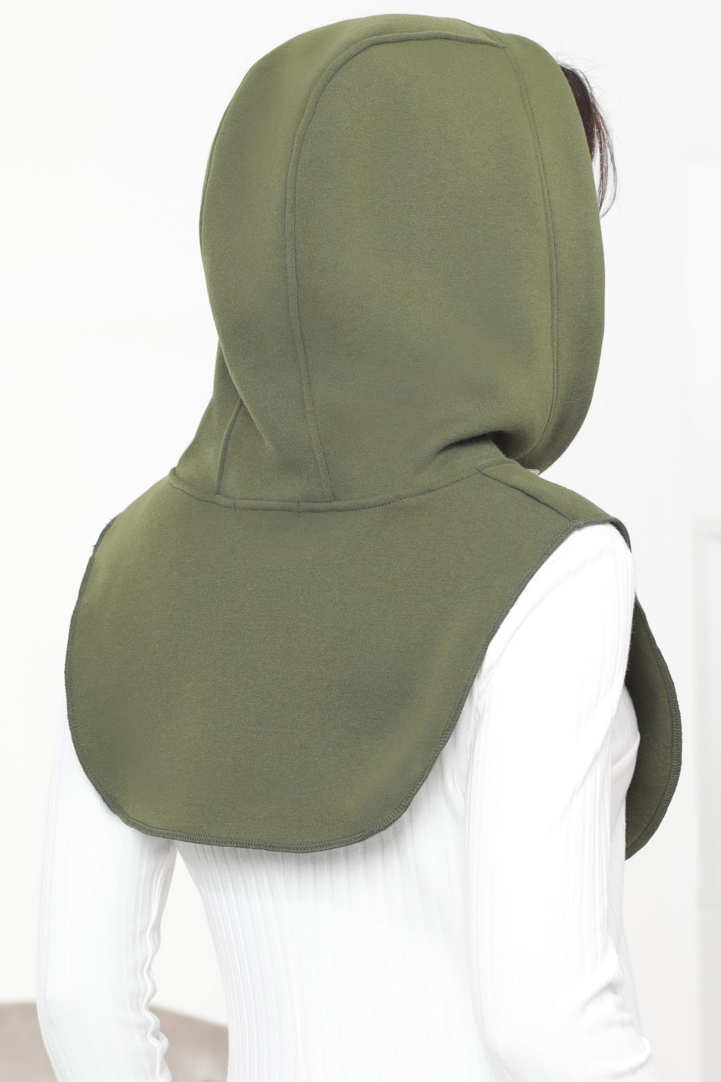 Капюшон Уютная прогулка, хаки - Dstrend фото 3