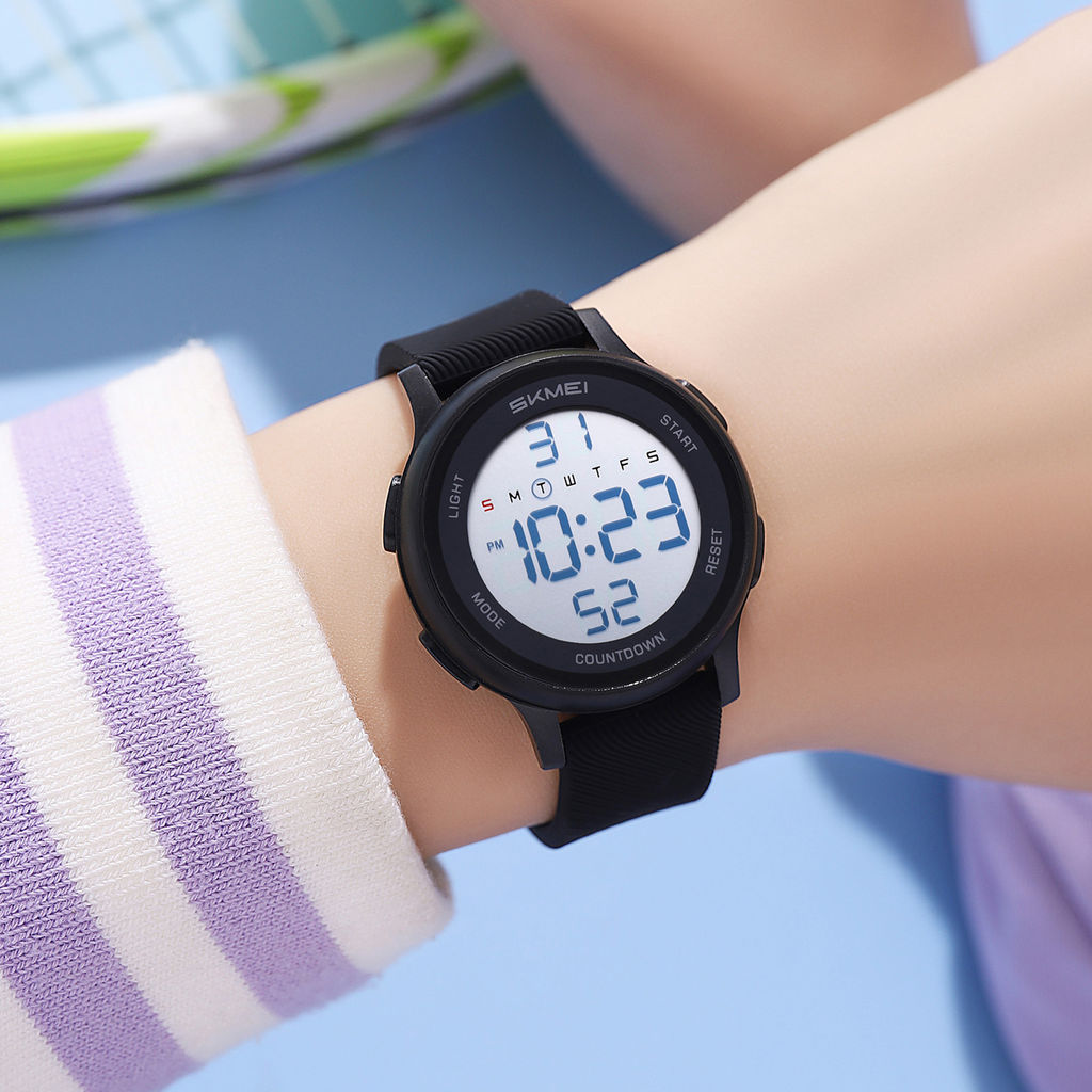 Часы наручные Skmei женские электронные спортивные 2427black