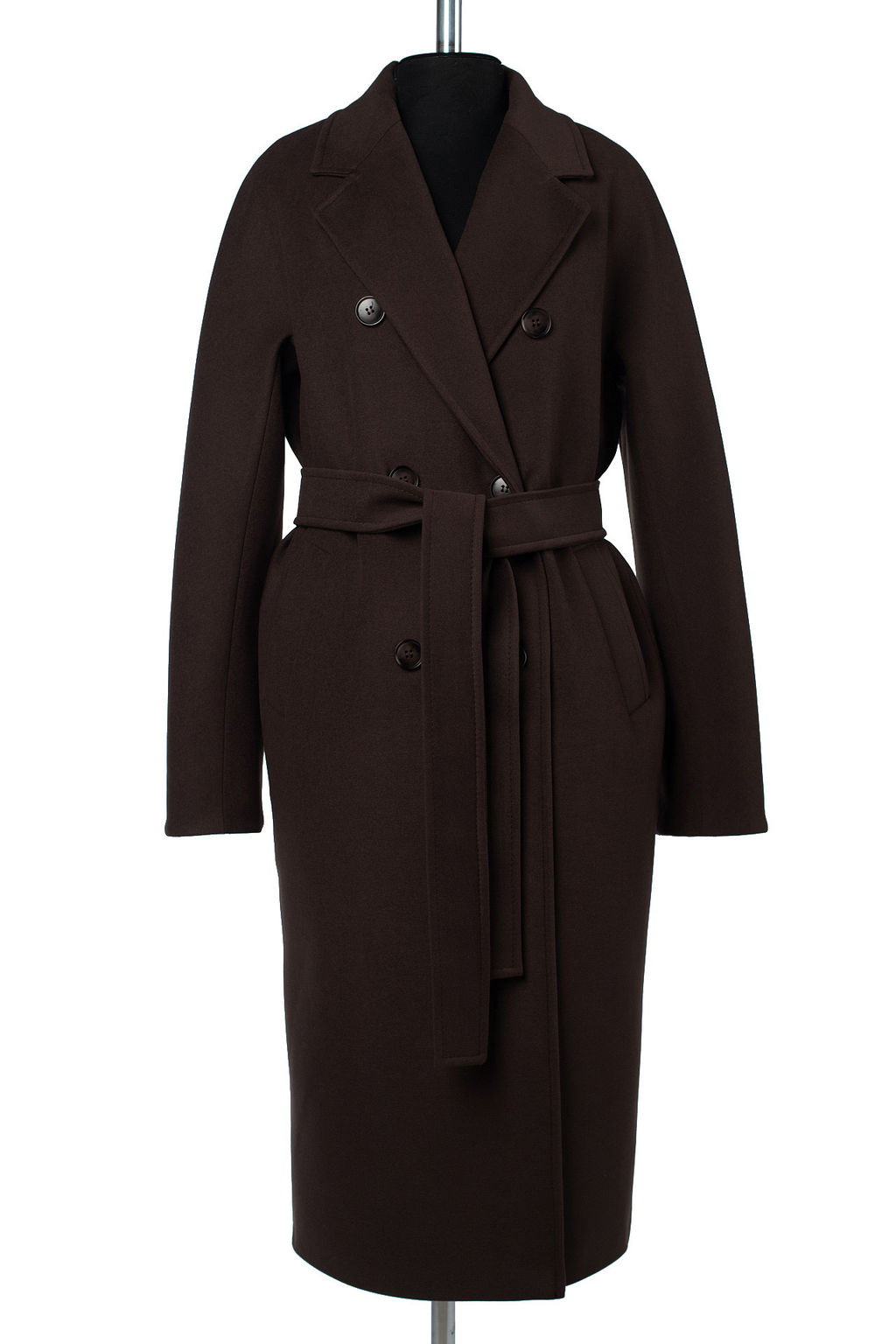 01-12194 Пальто женское демисезонное (пояс) - El podio фото 2