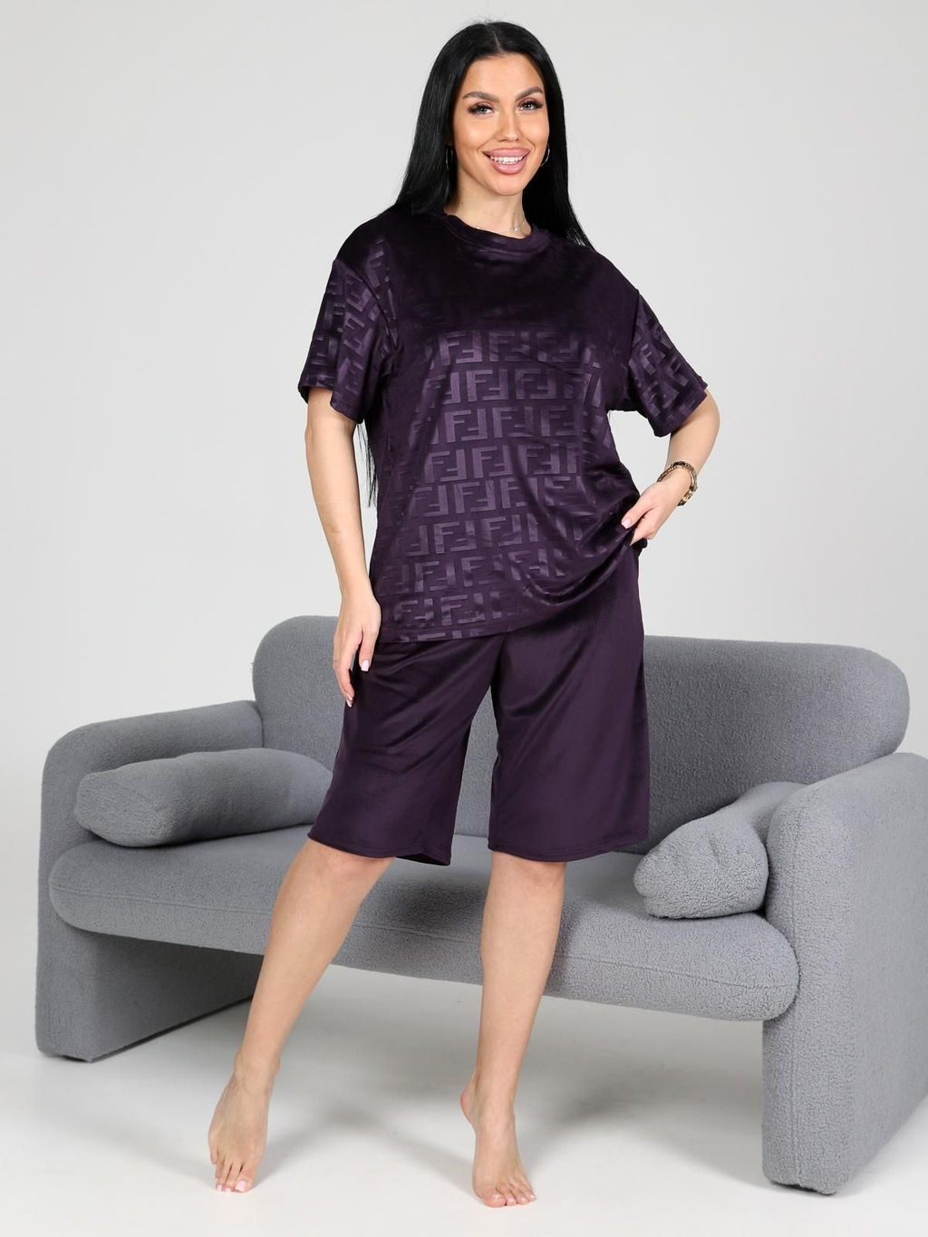 IV-CAPRIZ Чиэра-Жаккард - костюм из велюра с лайкрой  фото 28