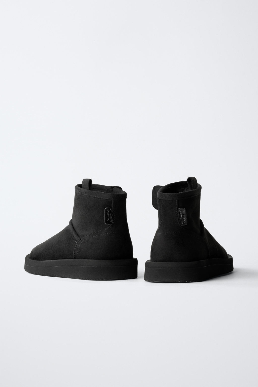 SHEEPSKIN ANKLE BOOTS - Zara фото 4