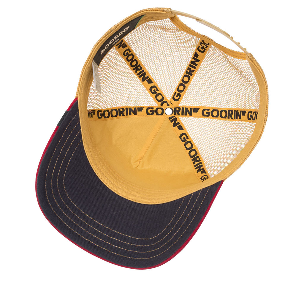 Бейсболка GOORIN BROTHERS арт. 101-2282 (желтый / красный)  фото 3