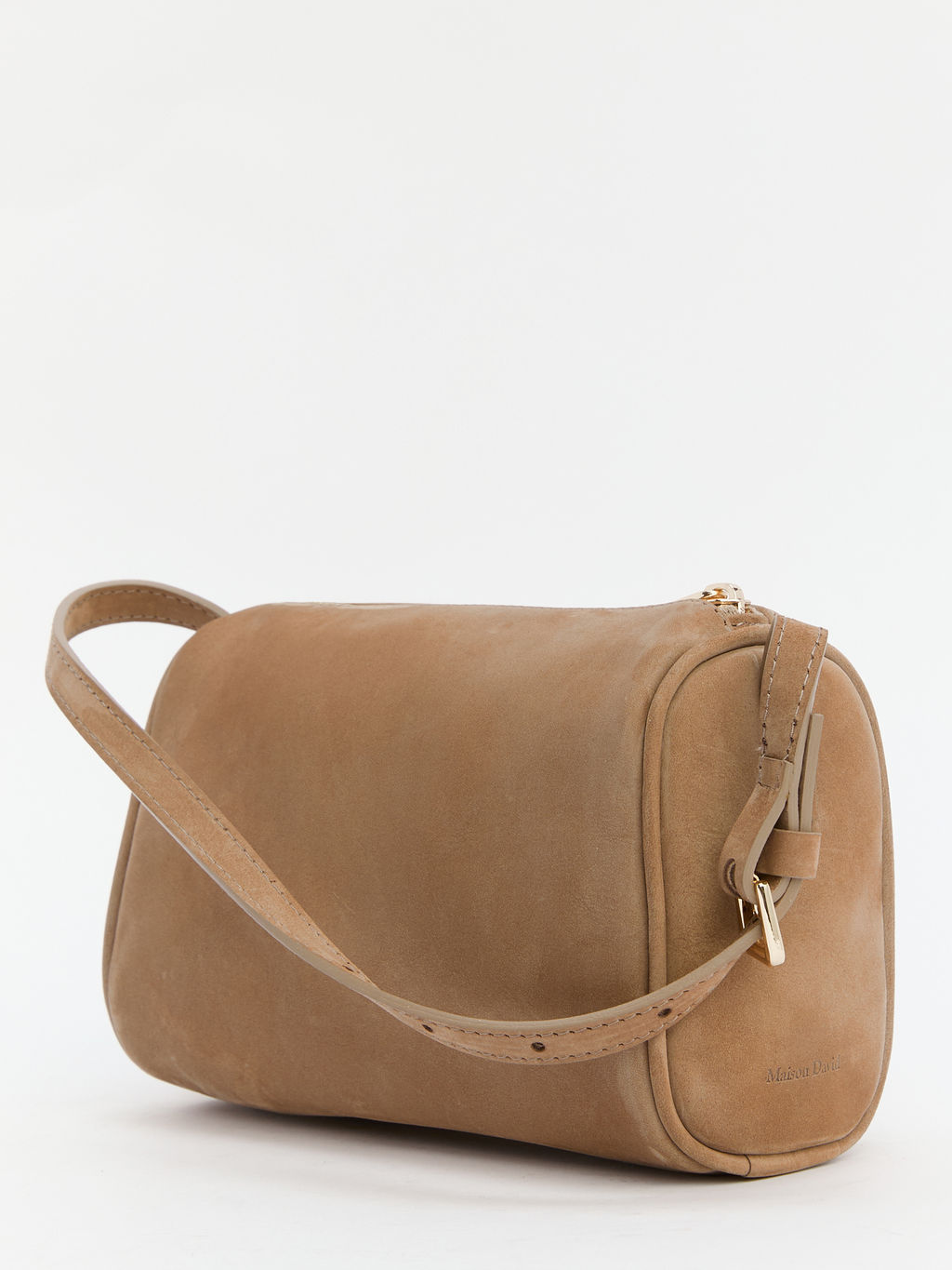 Женская сумка с ручками MAISON DAVID MARY Артикул 4489055, бежевый  фото 4