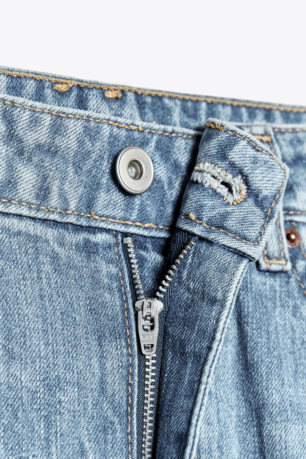 MID-RISE BAGGY TRF JEANS - Zara фото 8