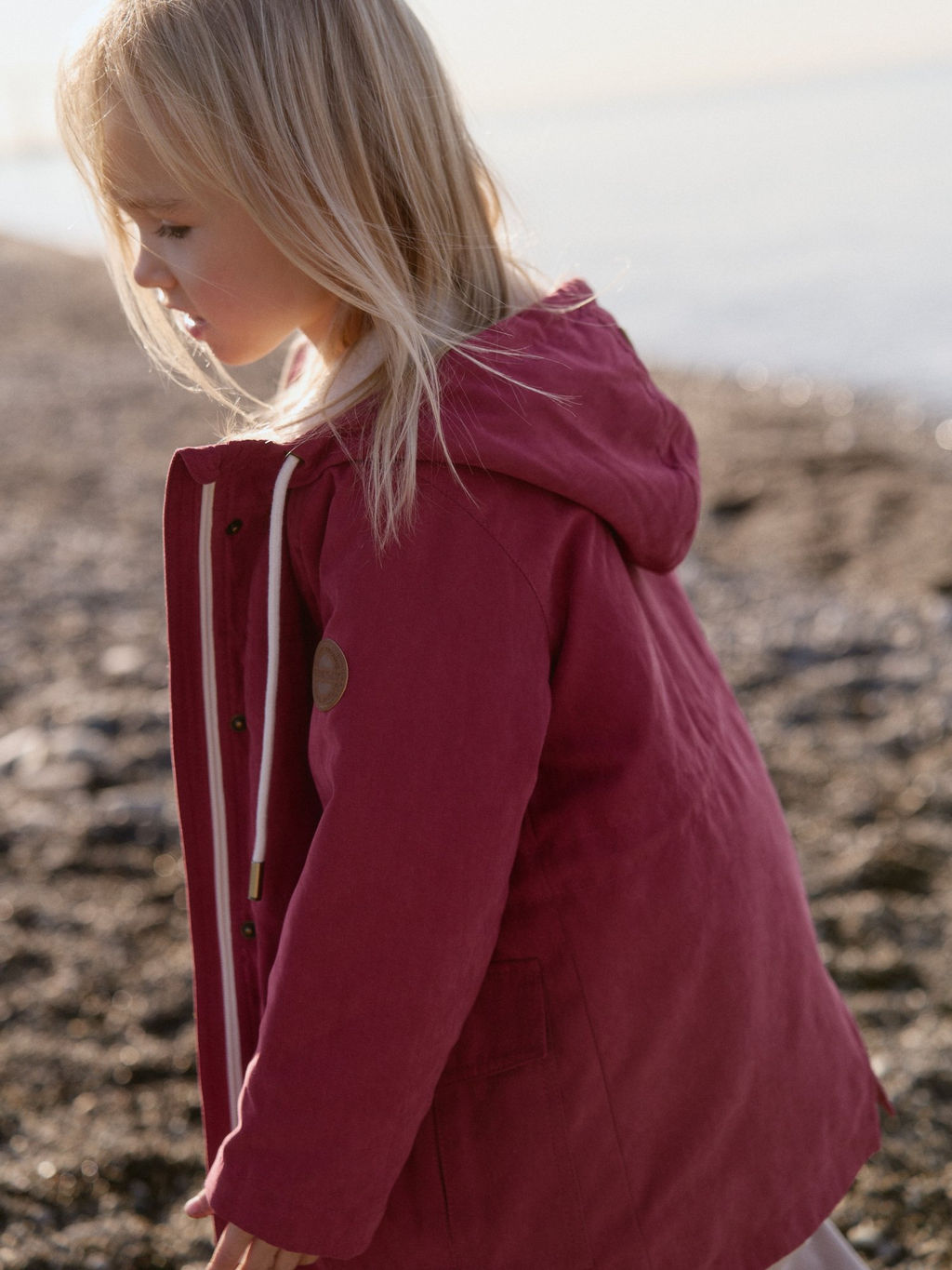 Парка демисезонная на меху Клюква - Bungly фото 7