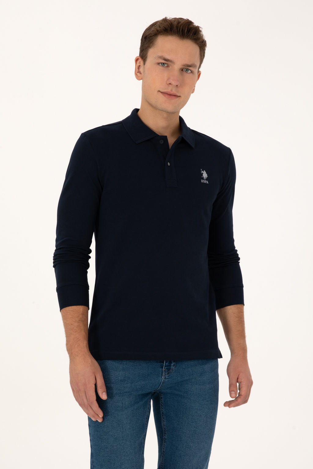 Erkek Lacivert Basic Sweatshirt - U.s. polo assn фото 15